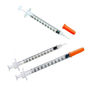 BD BD324825 Microfine Insulin syringe (0.5ml) 30G x 8mm needle