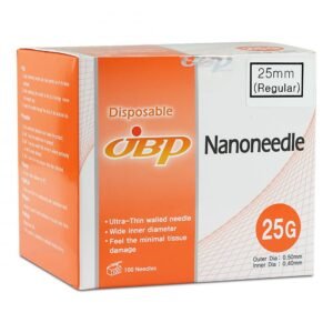 Jbp Nanoneedle 25G 25mm Regular (100 UTW needles)