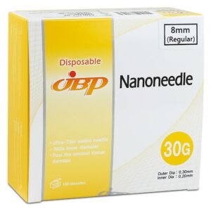 Jbp Nanoneedle 30G 8mm Regular (100 UTW needles)