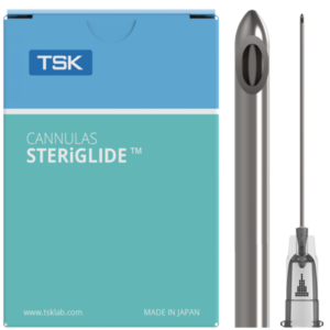 TSK STERiGLIDE Cannula 22G x 70mm (2 3/4″) SGC-22070-020