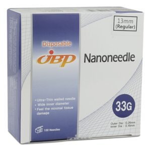 Jbp Nanoneedle 33G 8mm Regular (100 UTW needles)