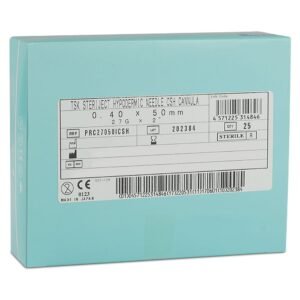 TSK Closed Single Hole Cannula 27G x 50mm (2”) PRC-27050ICSH- Box of 25 (1×25)