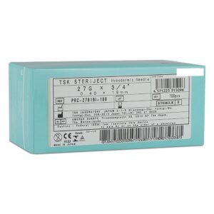TSK SteriJect Hypodermic Needle 27g x 19mm (PRC 270191)
